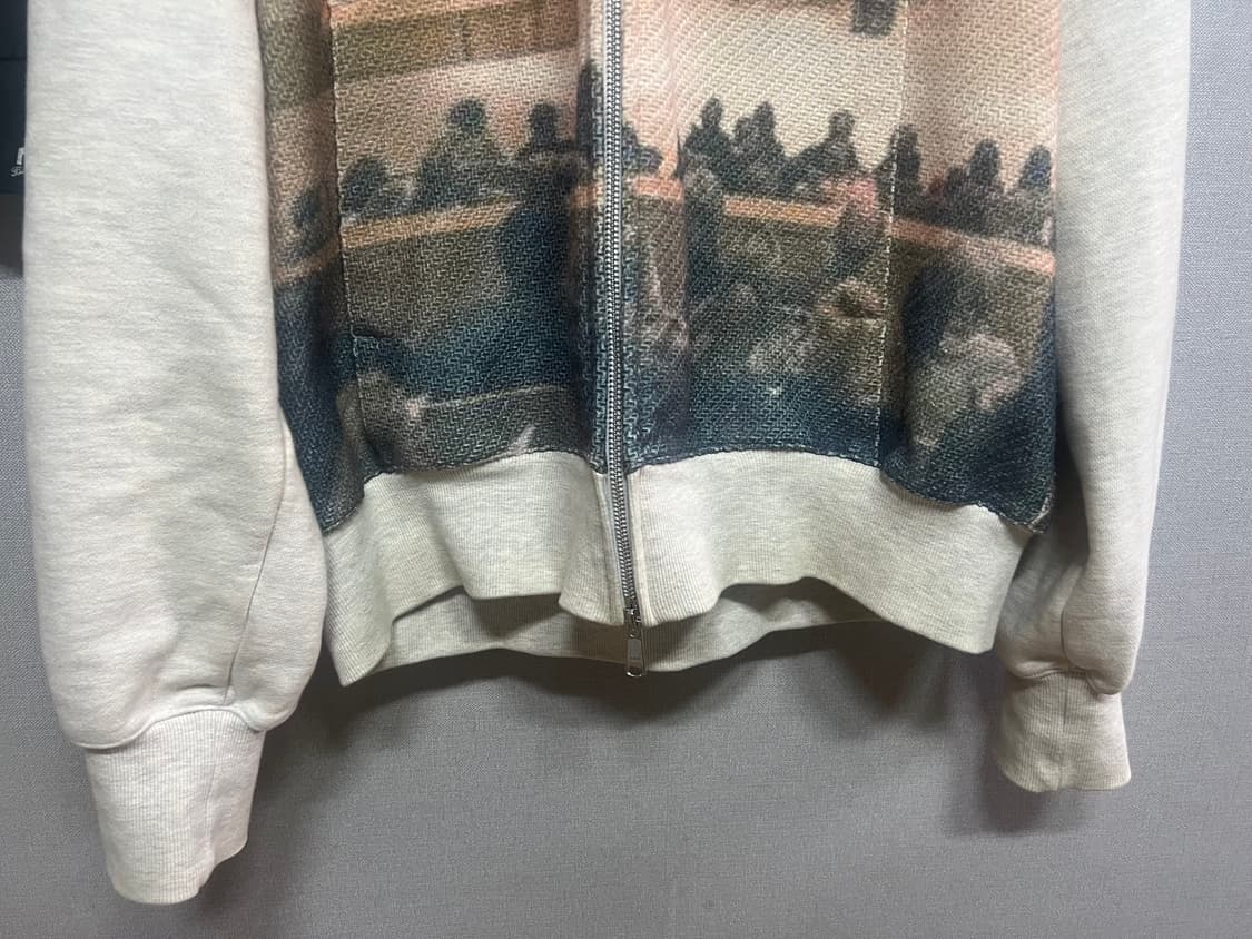 에프터프레이 프린트 패널 후드집업 환승연애 윤녕착용 상품이미지6