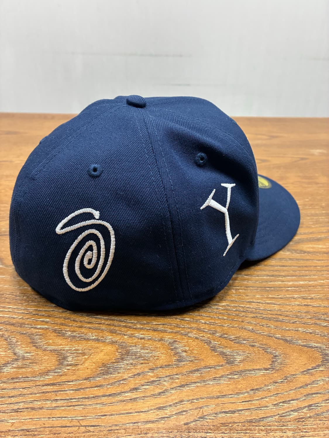 스투시 랜섬 자수 뉴에라 59피프티 캡 네이비 상품이미지5