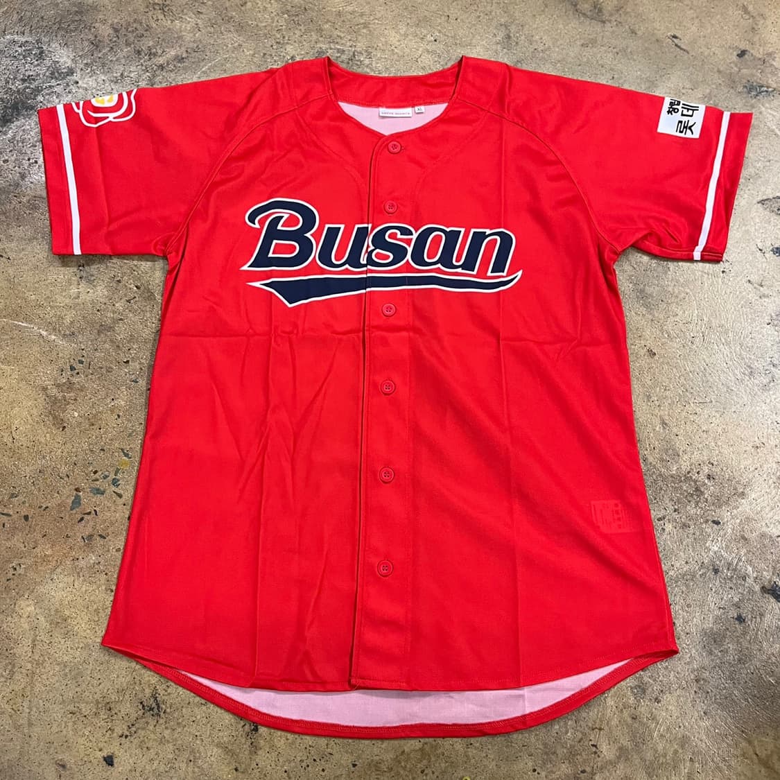 [XL] 부산 롯데 자이언츠 야구 유니폼 레드 b17 상품이미지2