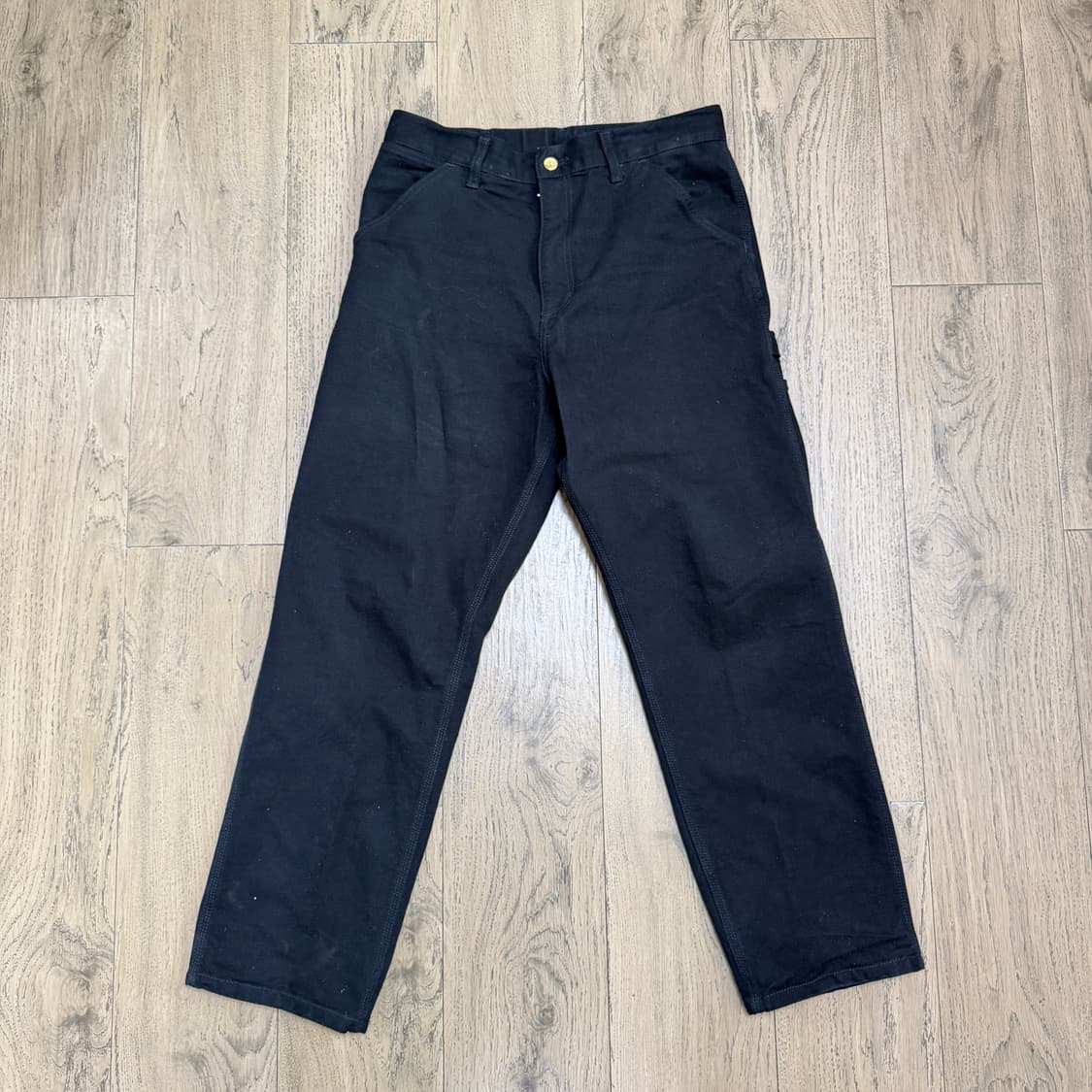 Carhartt wip 칼하트 싱글니 블랙 덕캔버스 상품이미지4