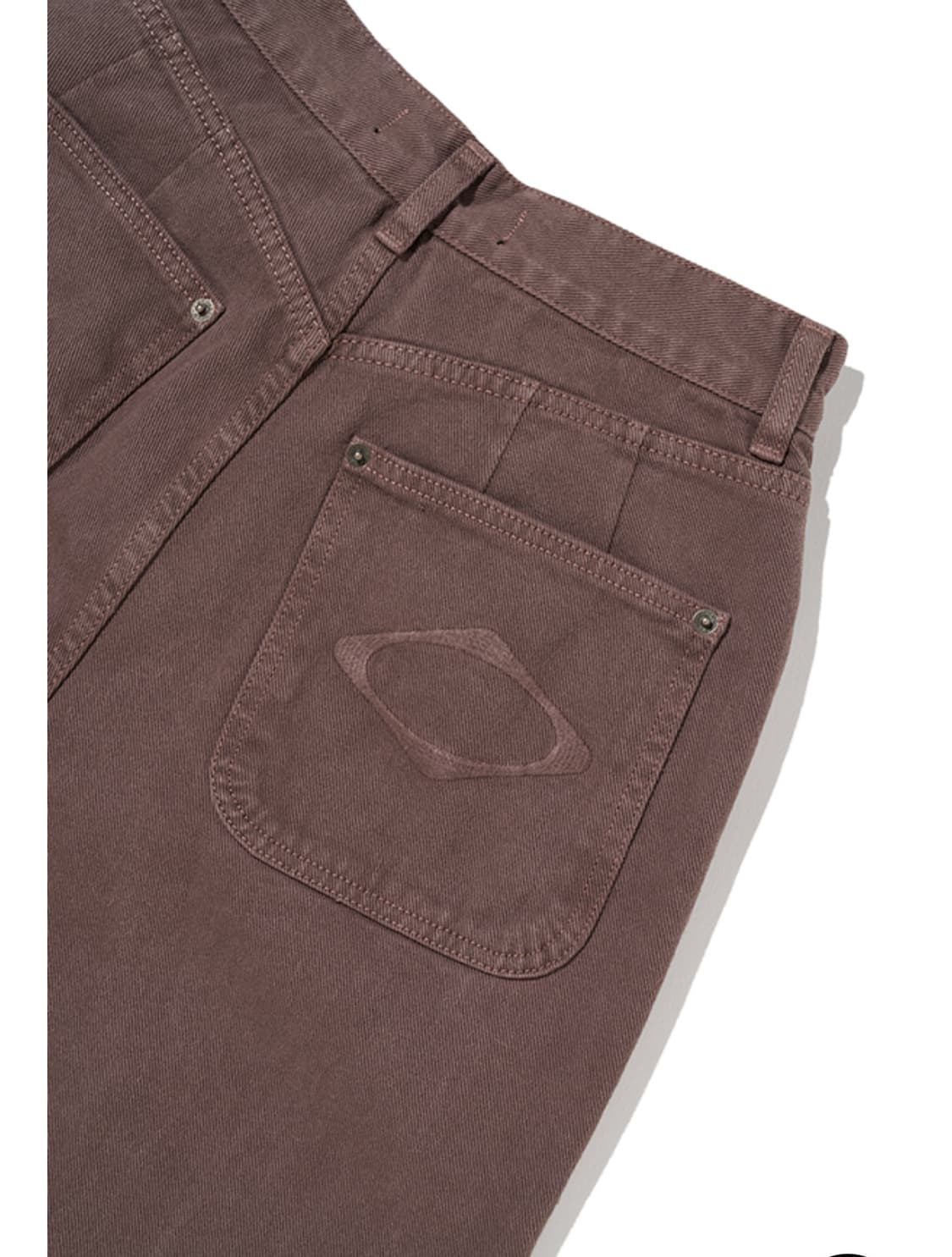미스치프 롬버스 워시드 진 로즈 브라운 Unisex 상품이미지2