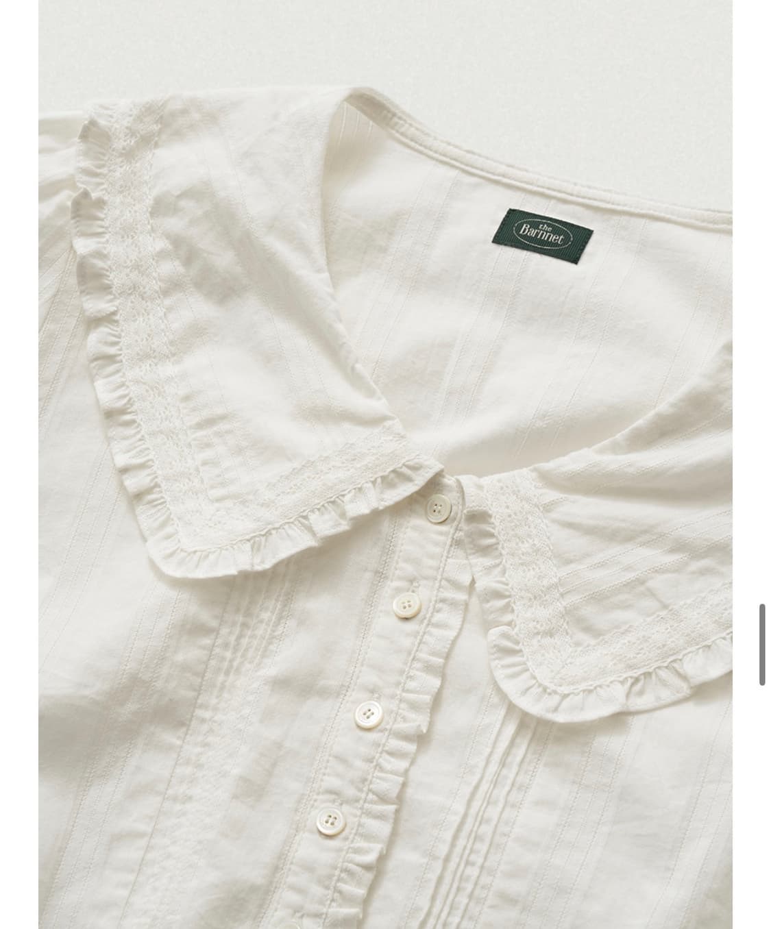 더바넷 cottage ruffle blouse 상품이미지2