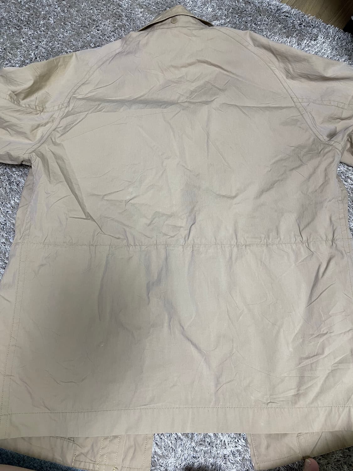 일제 [ixiz] 베이지 사파리자켓 사이즈 105~110 상품이미지6