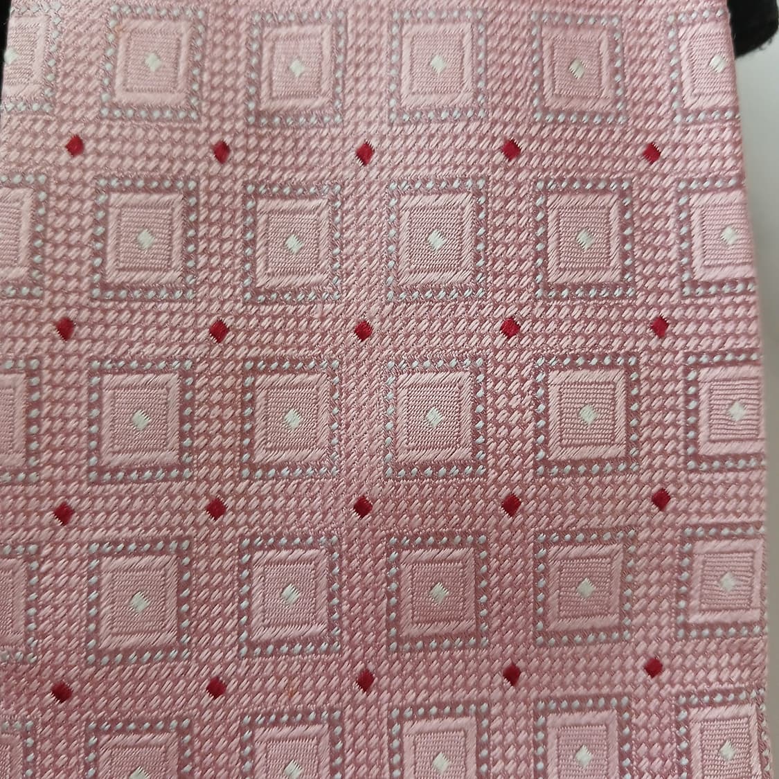 알테아 실크 핑크 자카드 넥타이 9.2cm A+등급 A18877
 상품이미지6