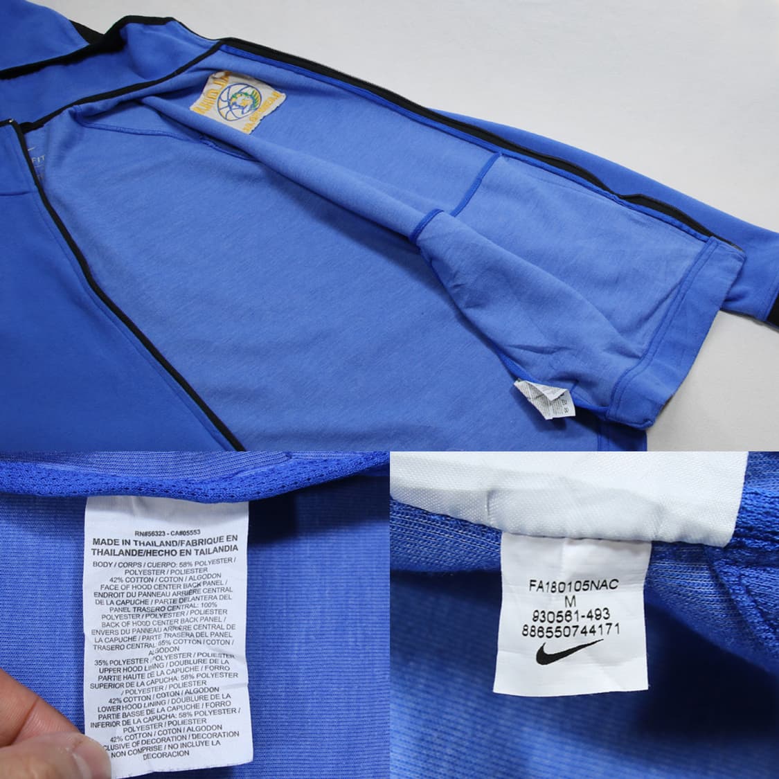 (착용컷) 나이키 올드스쿨 후드 집업 (남성용 M) 상품이미지7