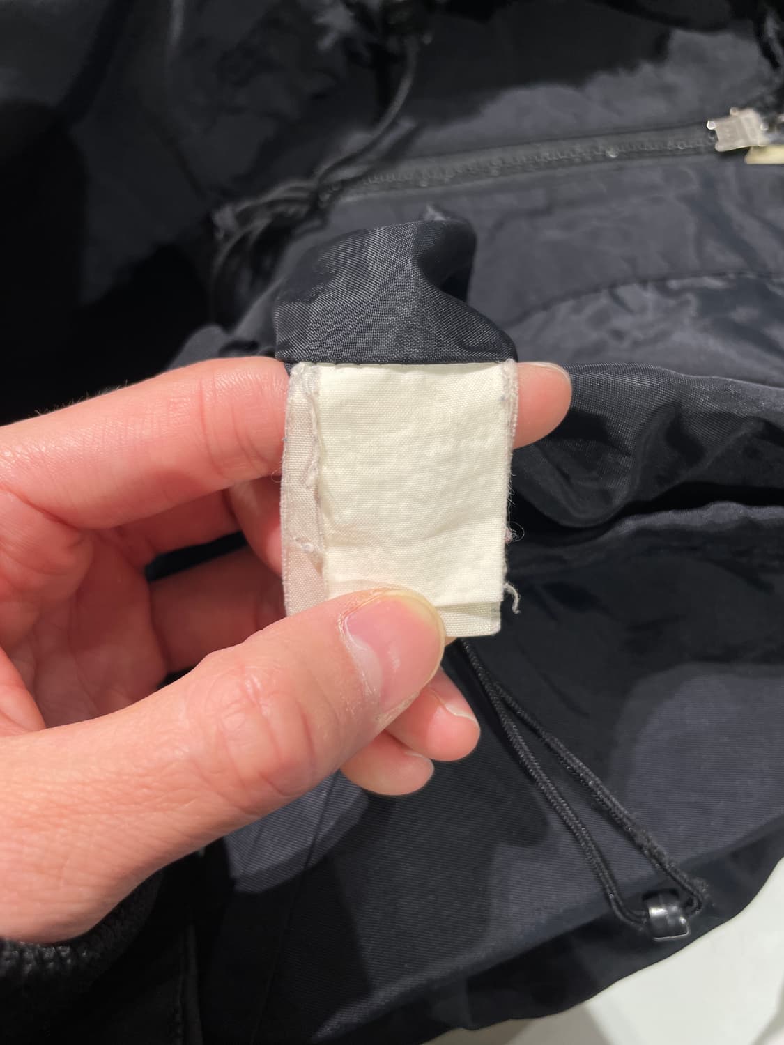 노스페이스 블랙 암 포켓 벨크로 나일론 자켓 상품이미지8