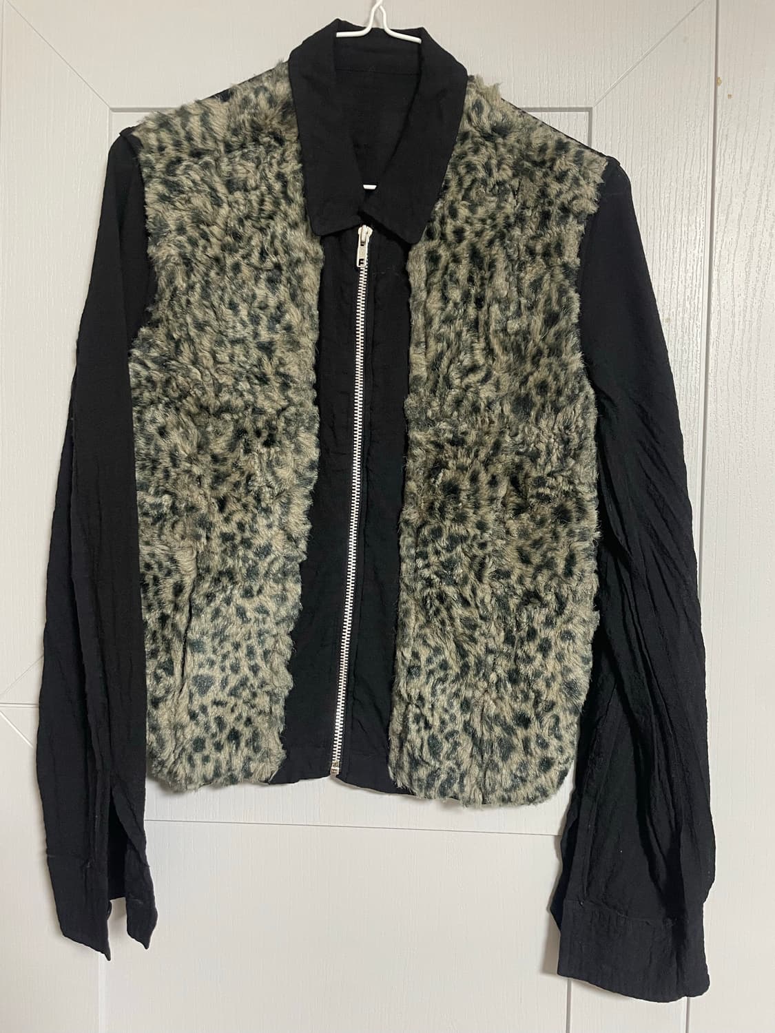 꼼데가르송 호피 퍼 셔츠 집업 상품이미지2