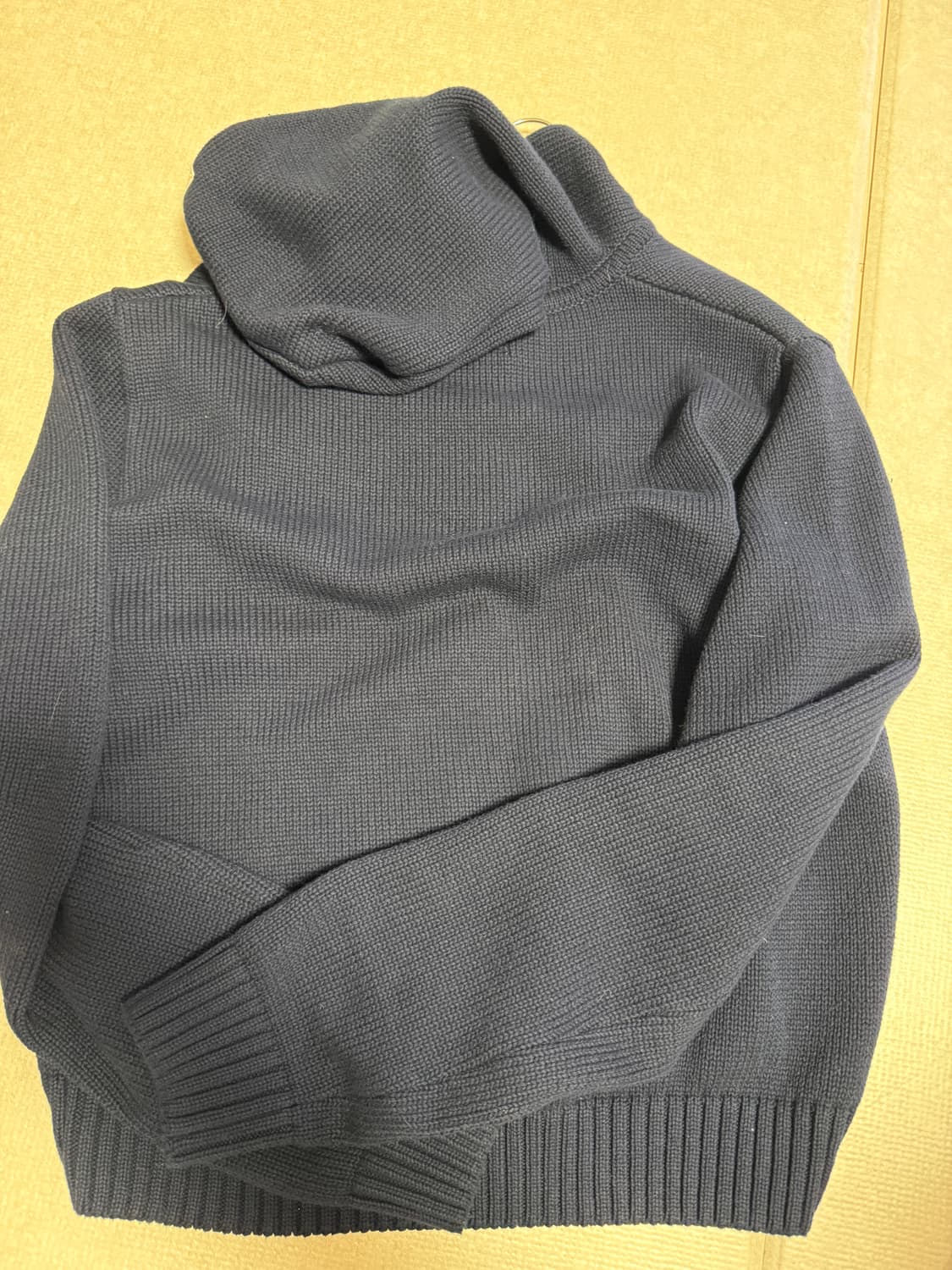 글로니 g classic 니트집업 네이비 상품이미지2