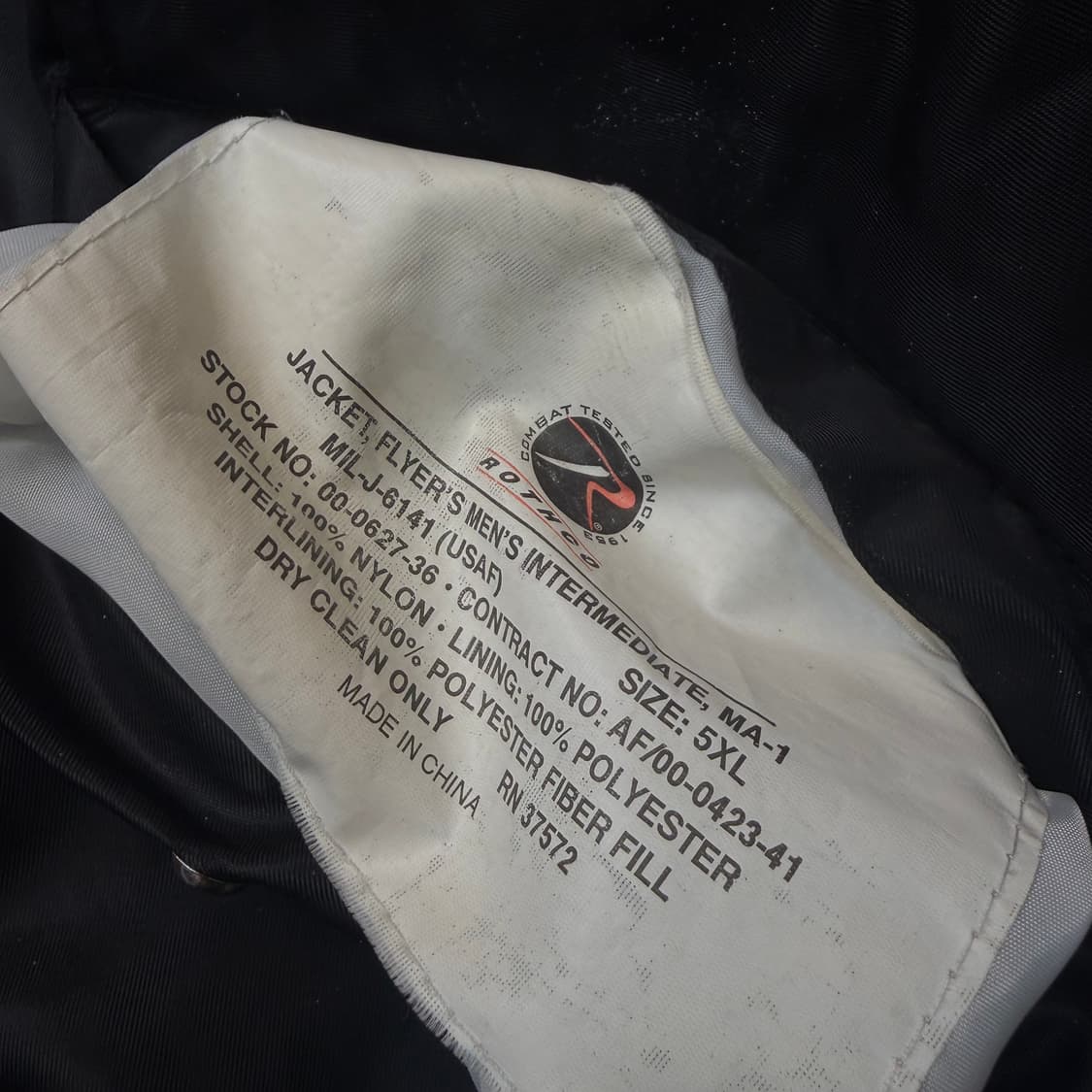 ROTHCO MA-1 로스코 마원 자켓 5XL 상품이미지5