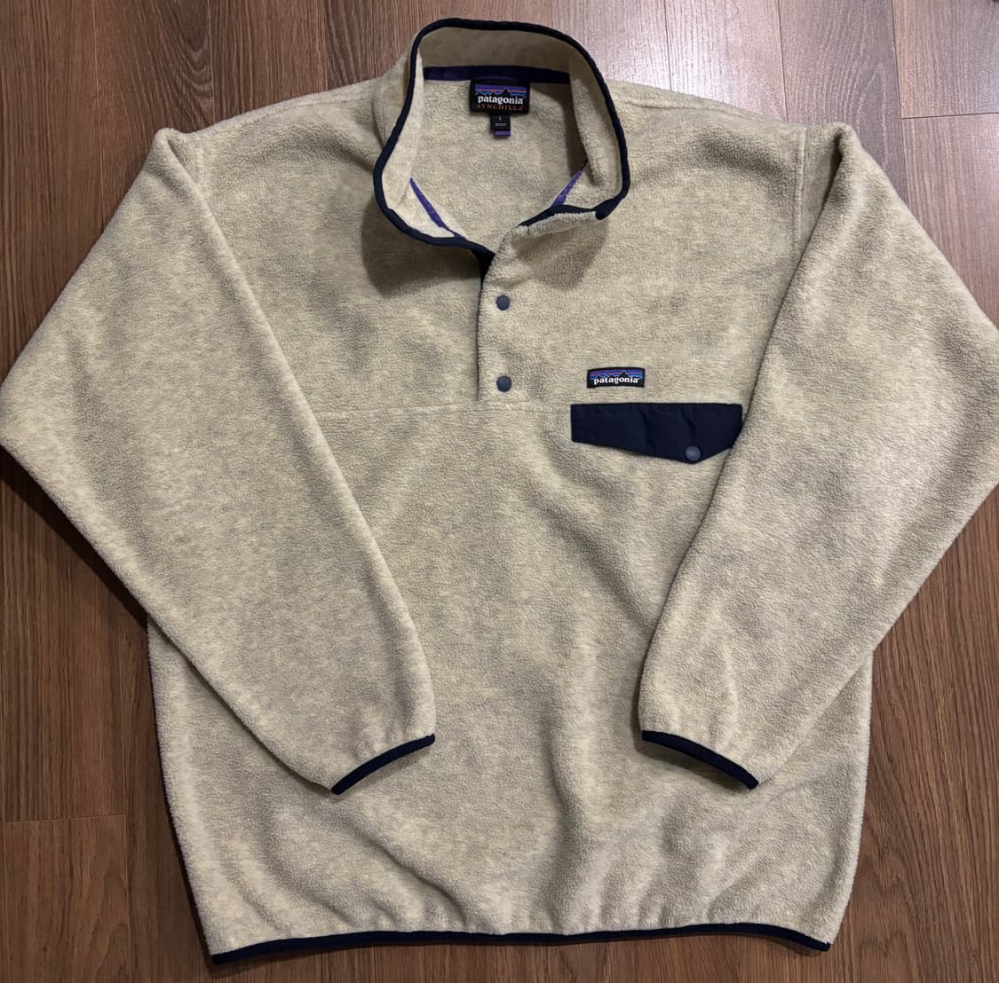 파타고니아 헤비웨이트 신칠라 오트밀 L 상품이미지4