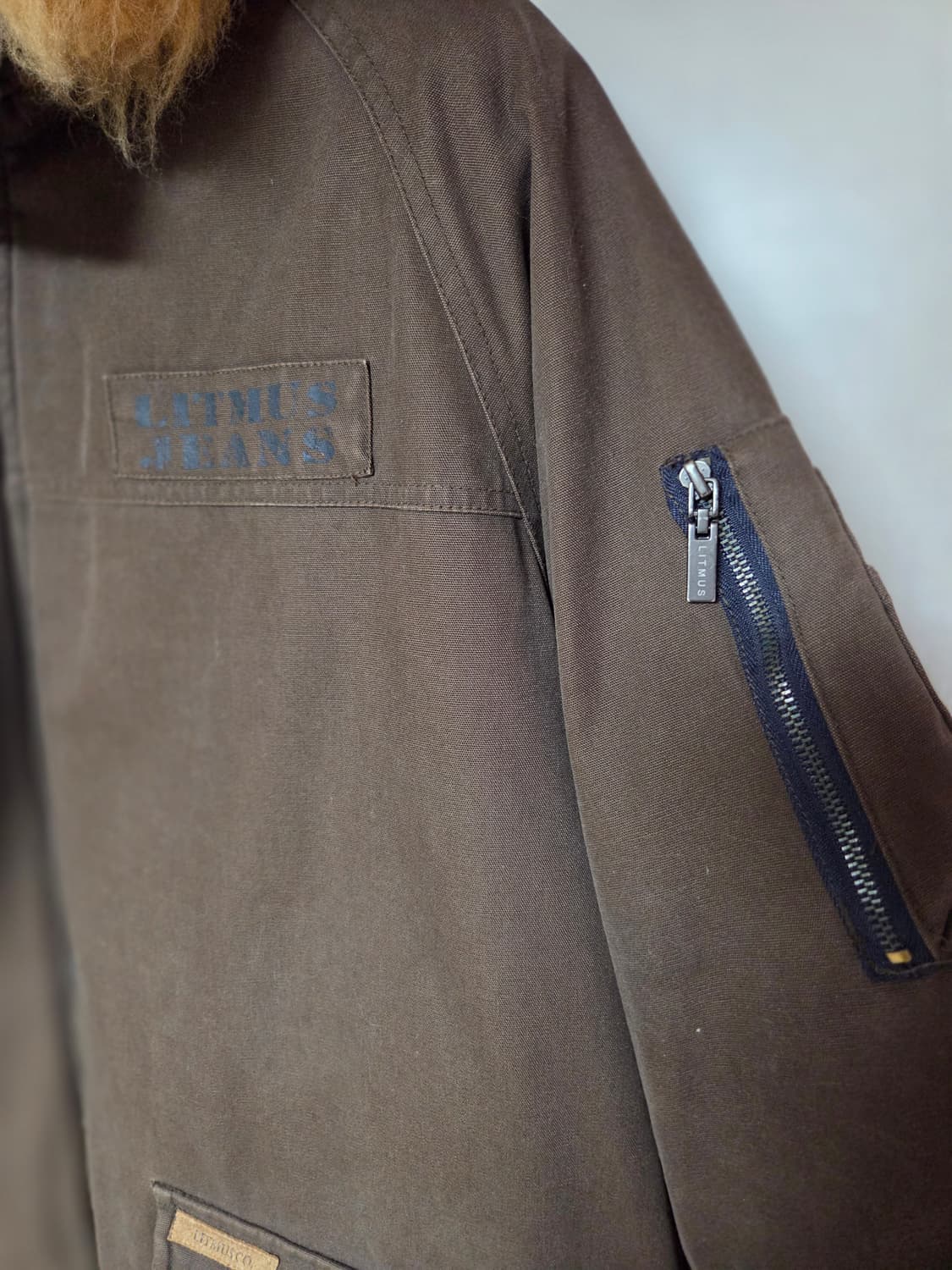 [정품]리트머스 남성 파카 카키 100 상품이미지3