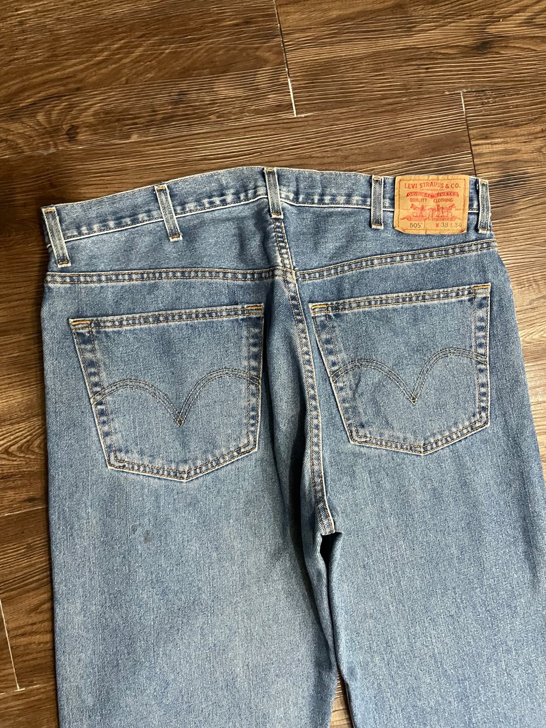 리바이스 00s USA 미국제조 505 데님 팬츠 상품이미지8