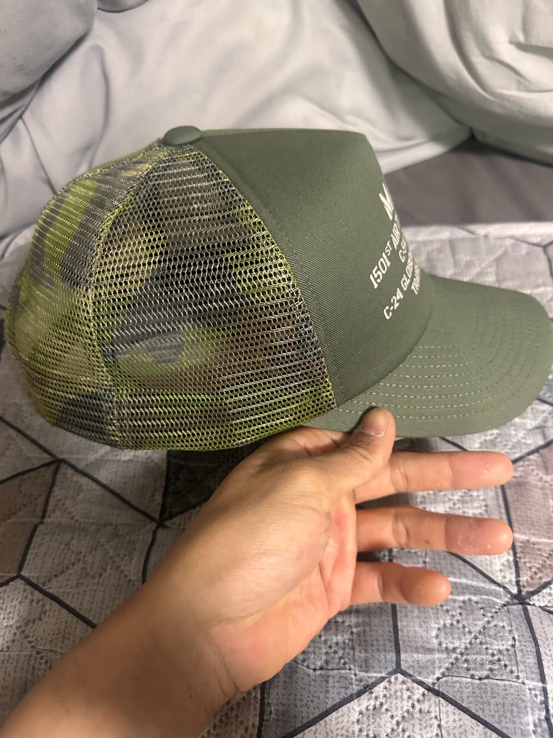 아비렉스 매쉬 볼캡 상품이미지2