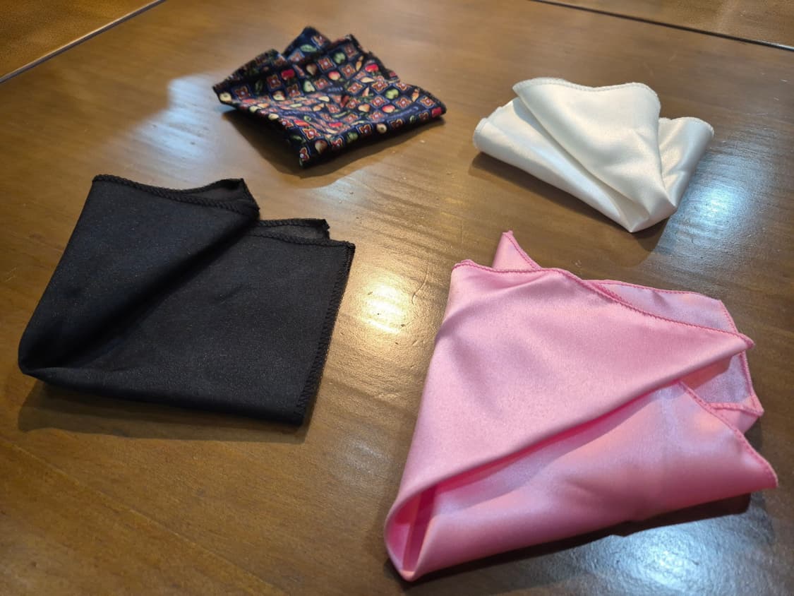 포켓 스퀘어 4종 상품이미지1