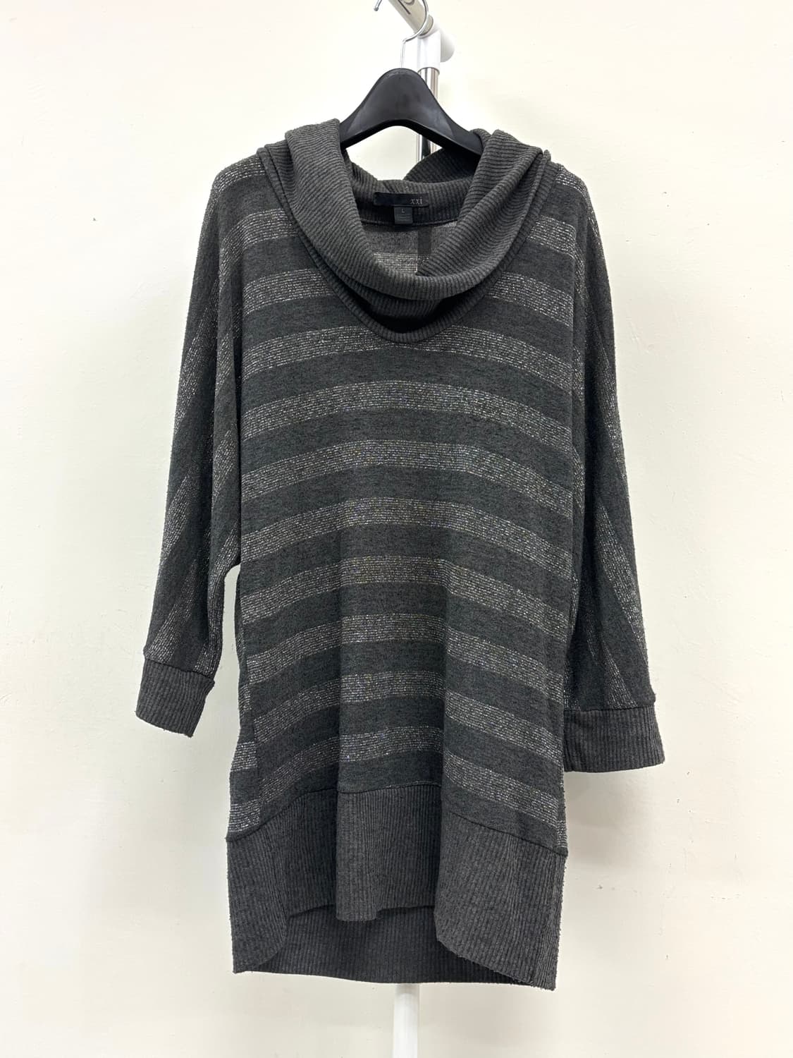 빈티지 터틀넥 니트 원피스 상품이미지6