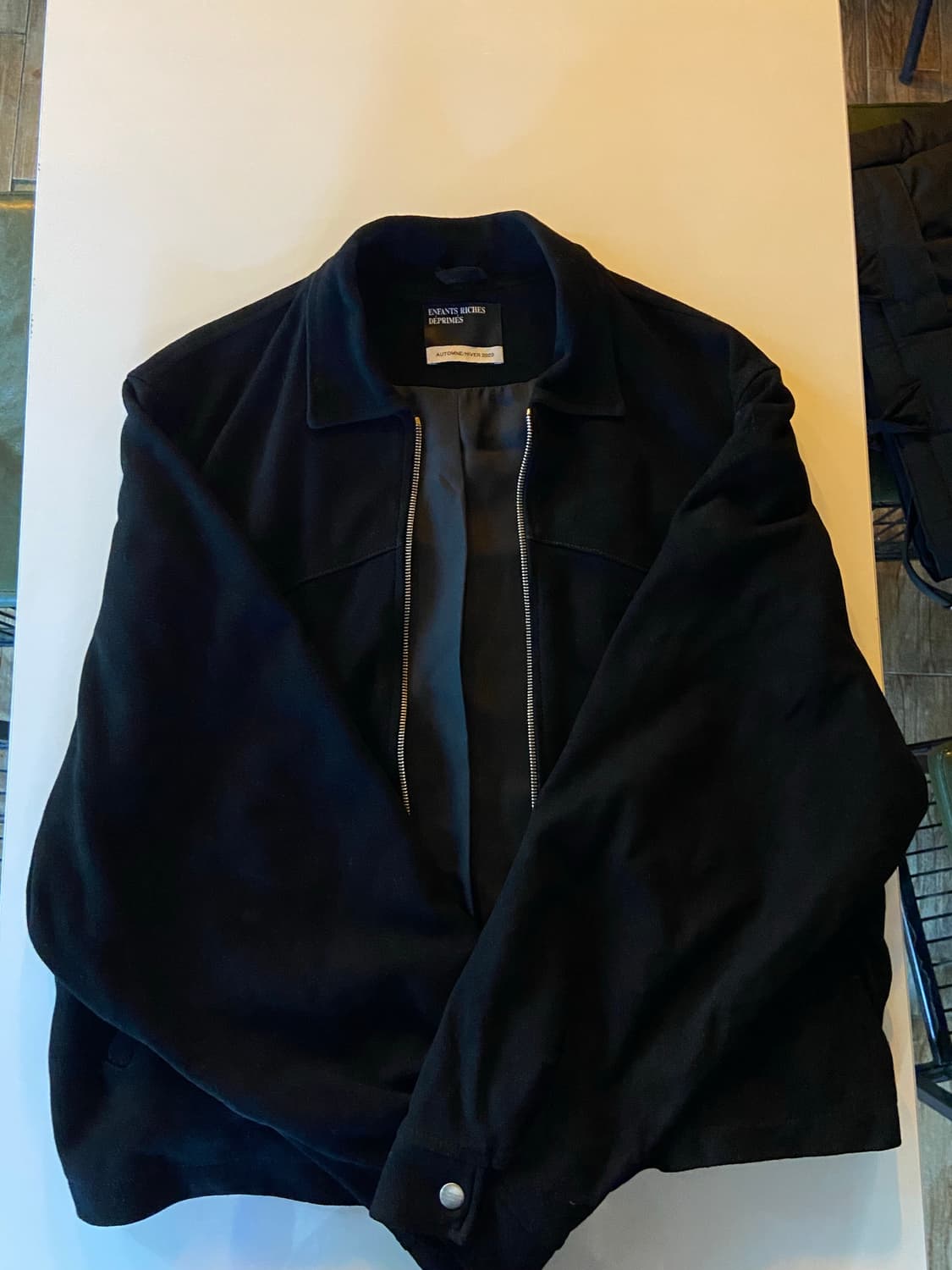 앙팡 리쉬 데프리메 램스킨 자켓 사이즈 xl 상품이미지1