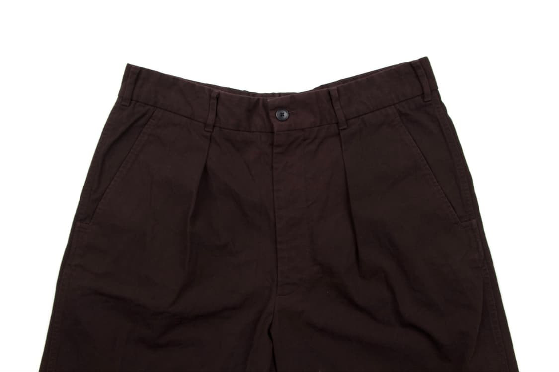 HEUGN Chino TIM 쇼츠 브라운 상품이미지2