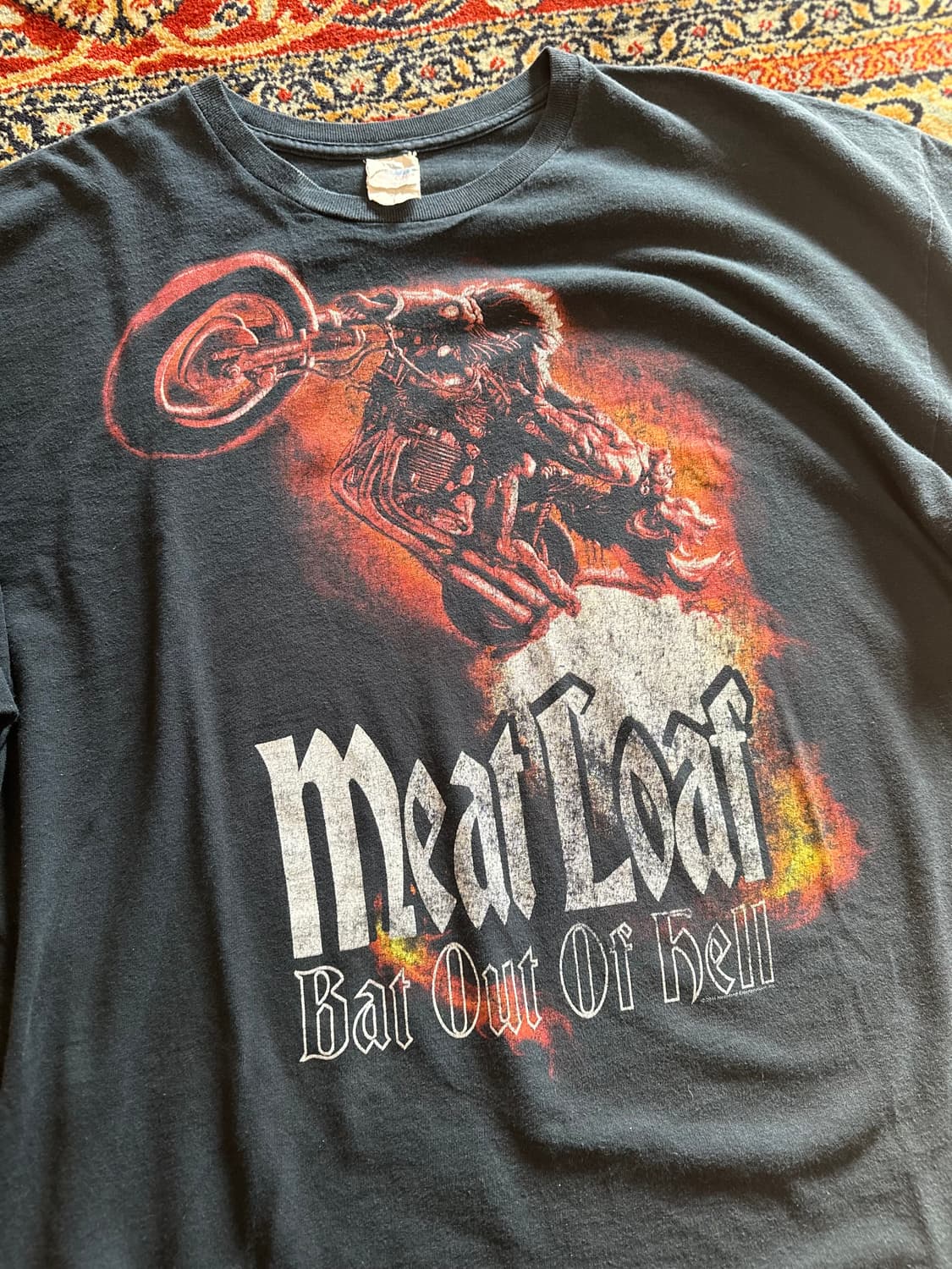 Meat Loaf 'Bat Out of Hell' 티셔츠 XL 상품이미지3