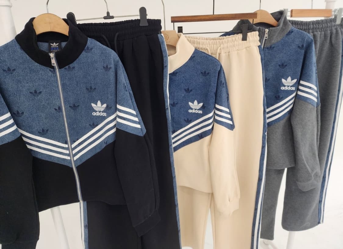 아디다스 데님 빅토리 삼선 세트 상품이미지4