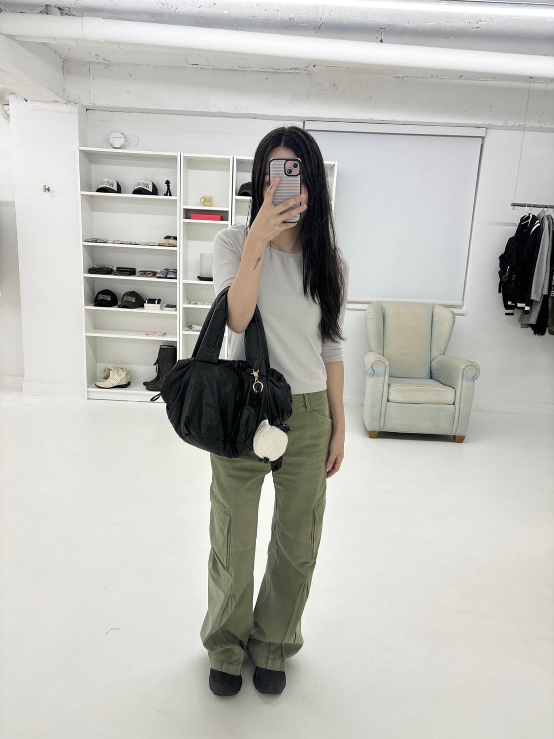 See by chloe 나일론 양 키링 백 상품이미지9