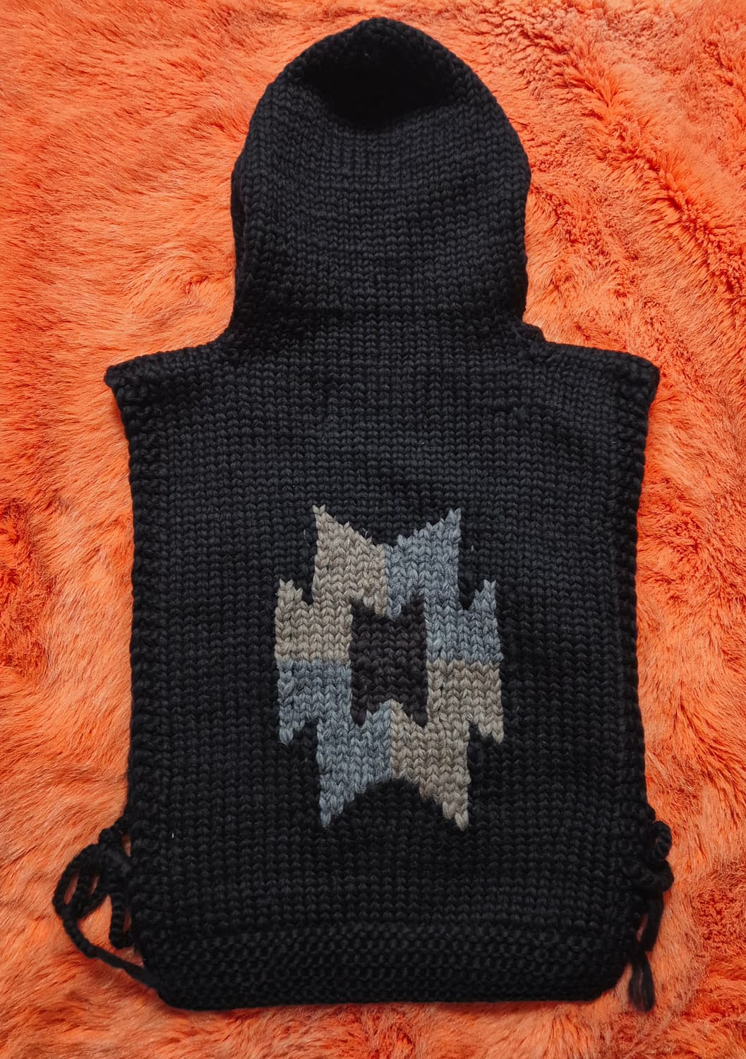 Kanata 카나타 나바호 패턴 후드 니트 코위찬 베스트 F 상품이미지4