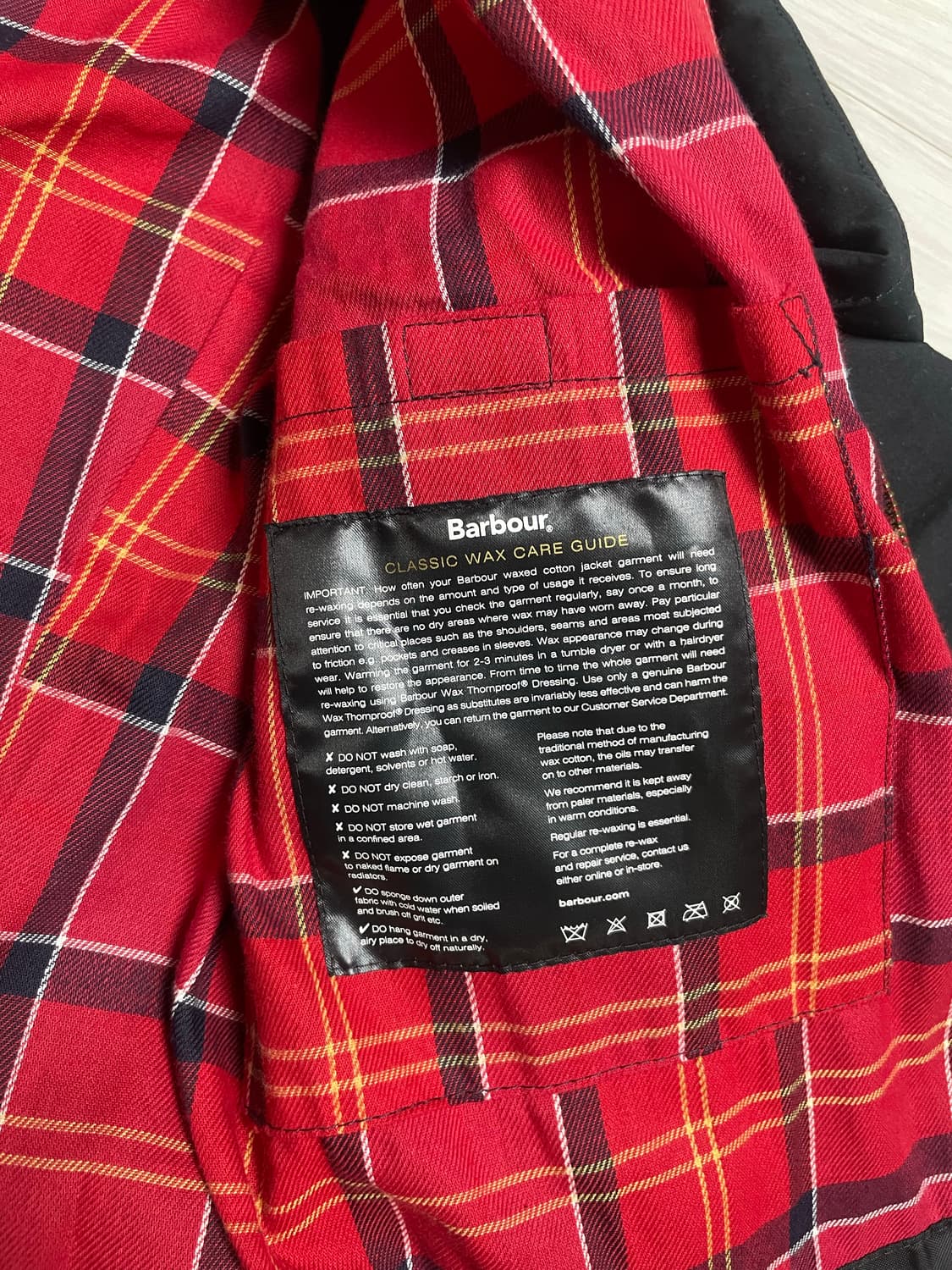 바버 애쉬비 블랙(L사이즈) 상품이미지3