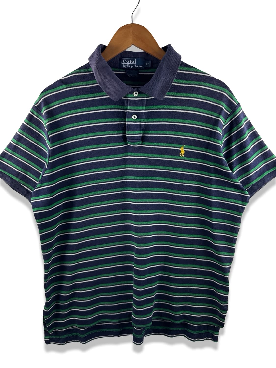 폴로랄프로렌 그린 스트라이프 폴로티2935 상품이미지1