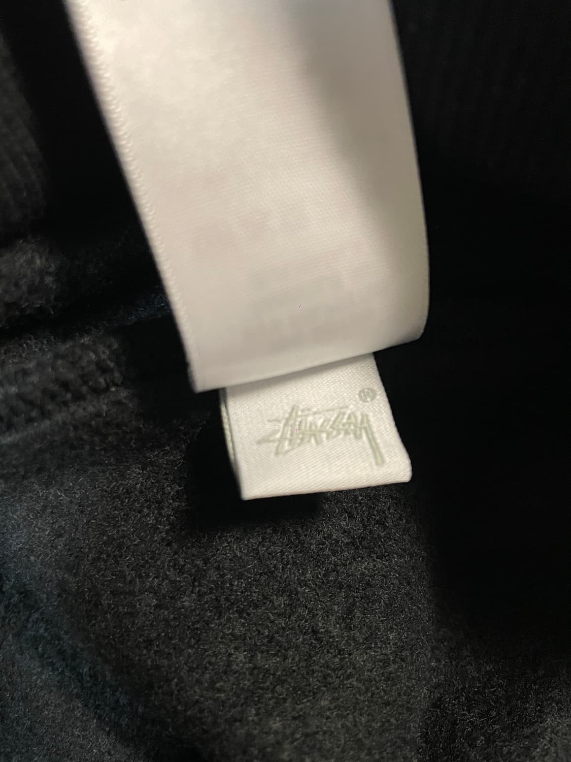 (S)스투시 자수 후드티 블랙 상품이미지5