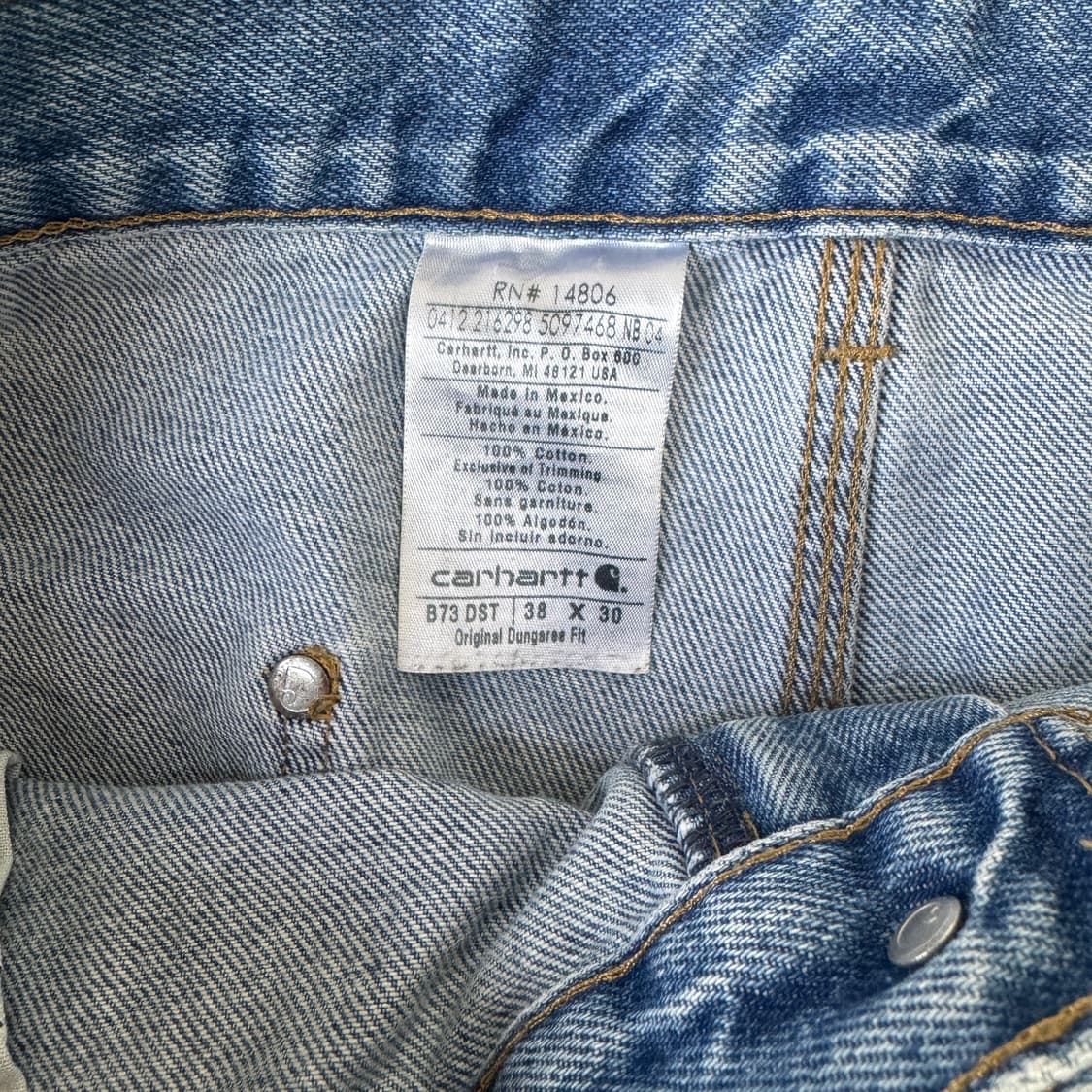 칼하트 더블니 팬츠 상품이미지5