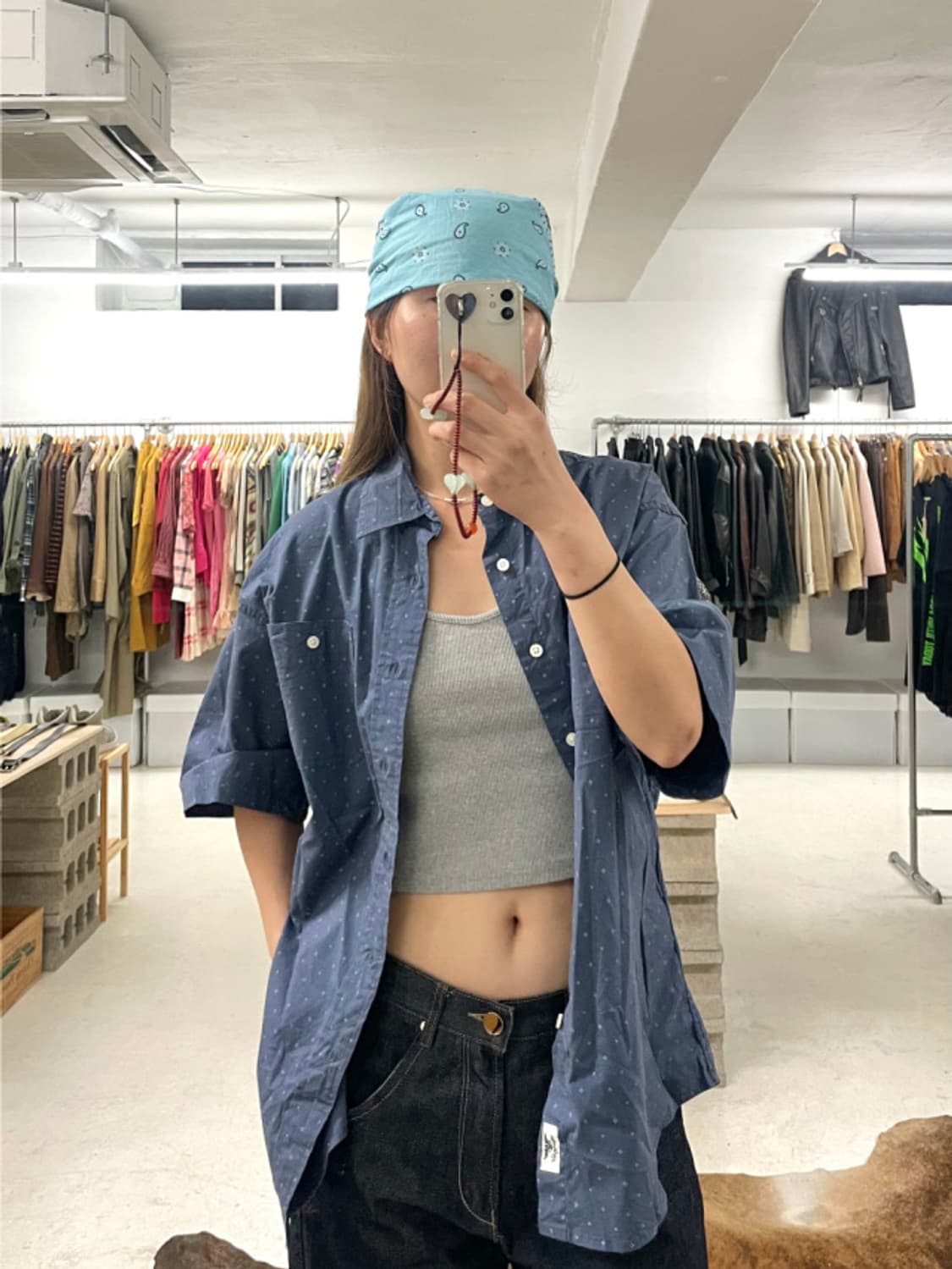 WRANGLER work shirts 랭글러 셀비지 워크셔츠 상품이미지1