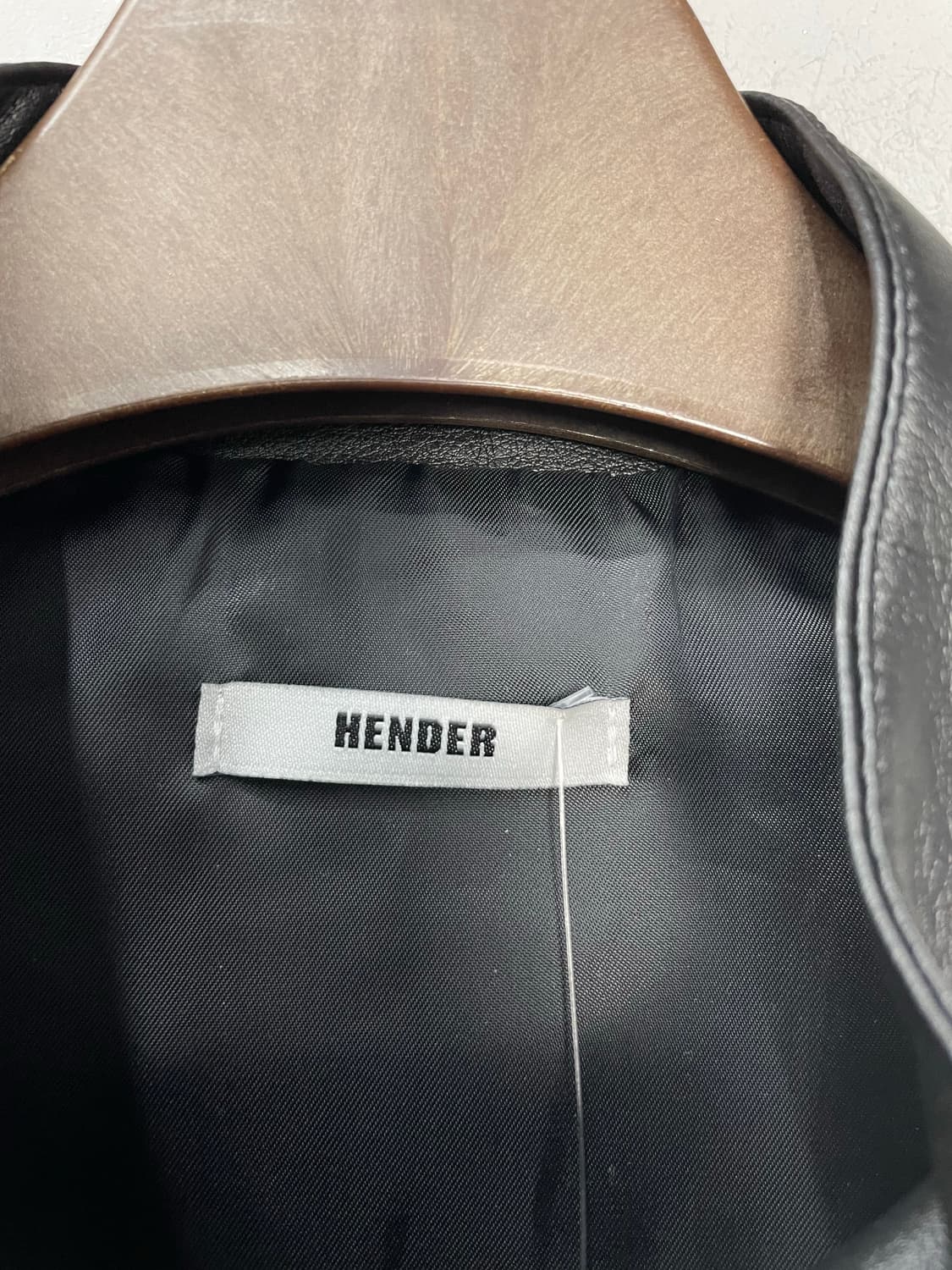 빈티지 hender 투톤 레더 자켓 H1445 상품이미지5