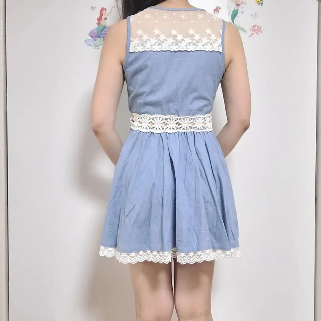 일본빈티지 민소매 청원피스 상품이미지2