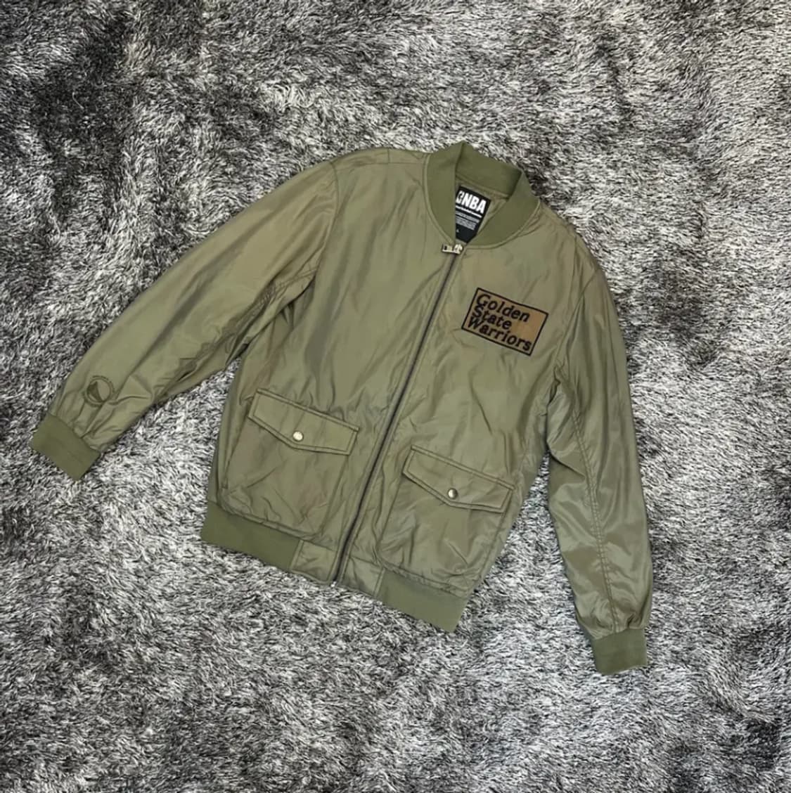 NBA 골든스테이트 남성 항공점퍼 (L) 상품이미지1