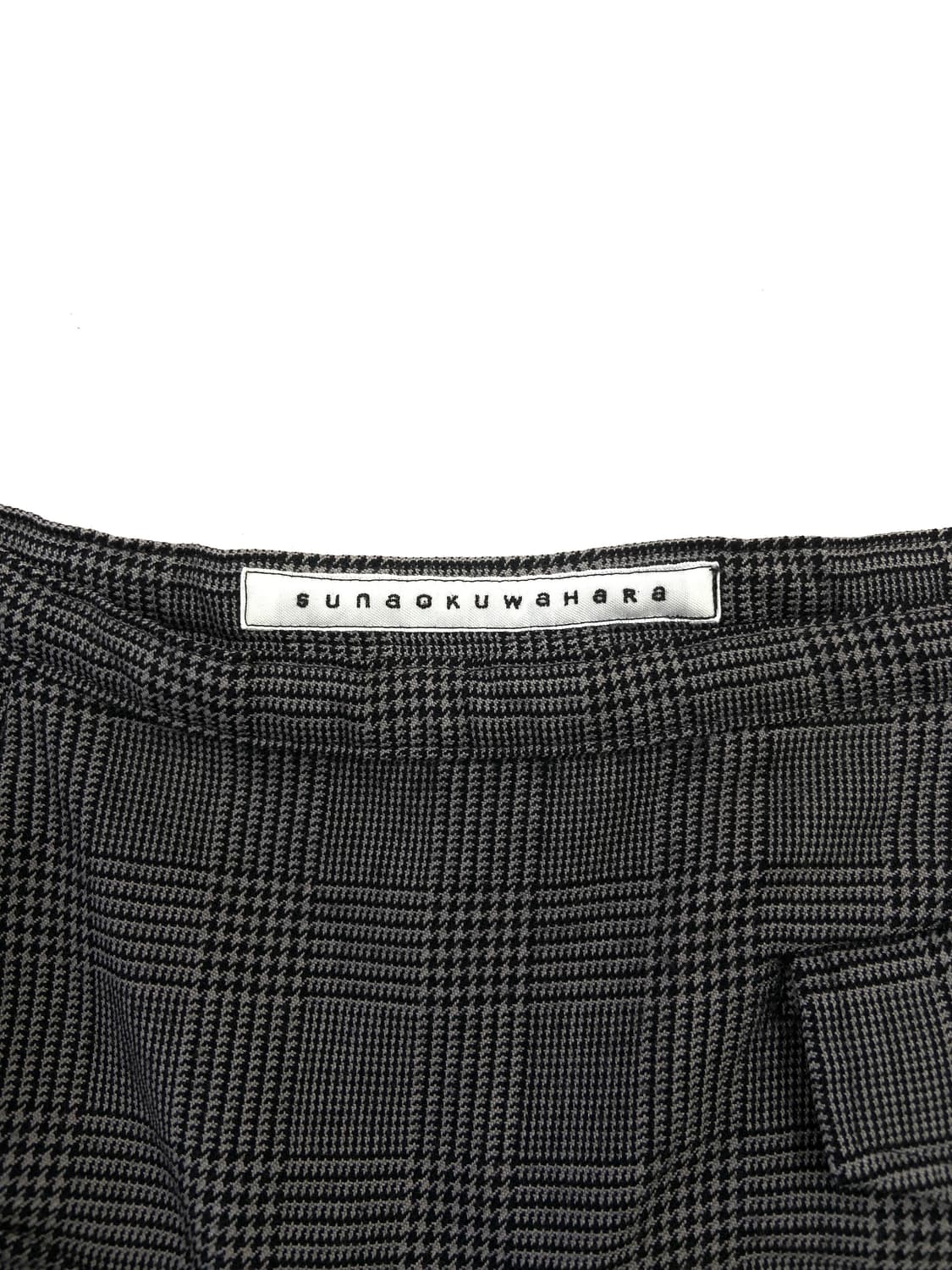 Sunao kuwahara check ruffle skirt 상품이미지5