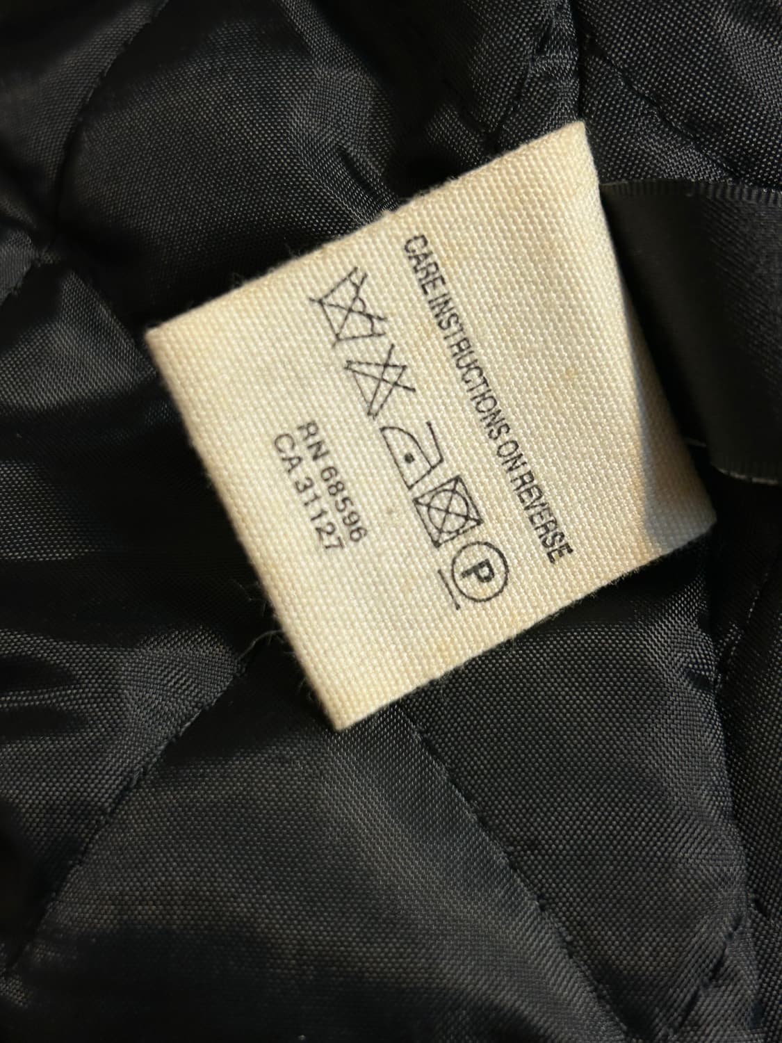 유즈드 블랙 레더 집업 자켓 상품이미지8