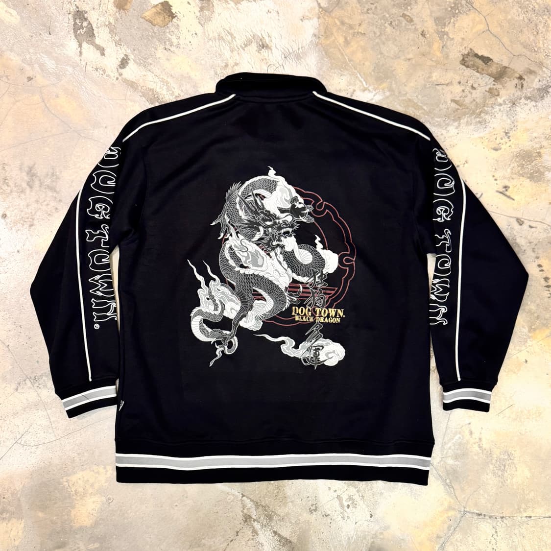 도그타운 블랙드래곤 트랙 자켓 블랙 상품이미지2