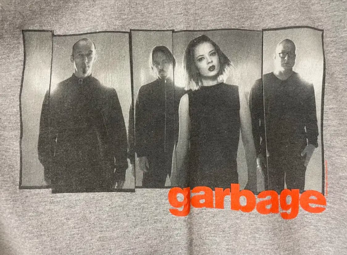 가비지 90s 밴드티 상품이미지2