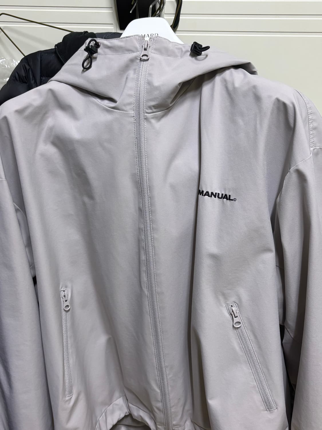 노매뉴얼 PENON 윈드쉘 웜 그레이 L 상품이미지2