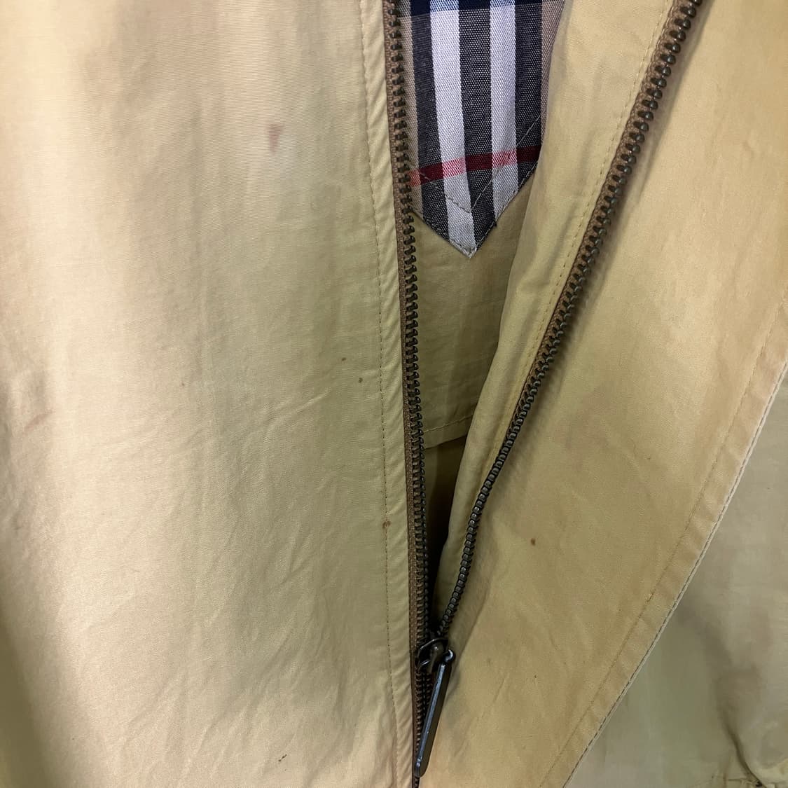 버버리 코튼 블루종 자켓 상품이미지7