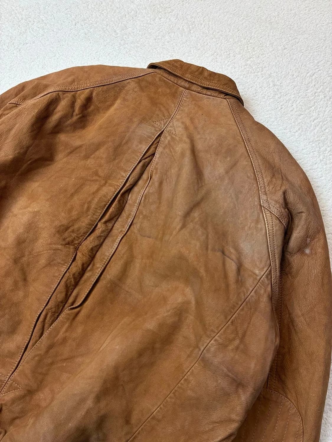 말보로 90's 스웨이드 가죽 자켓 PN6039 상품이미지6