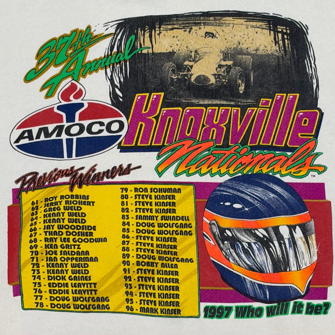 레어 90s USA 미국 빈티지 래이싱 헤비코튼 맨투맨 상품이미지9