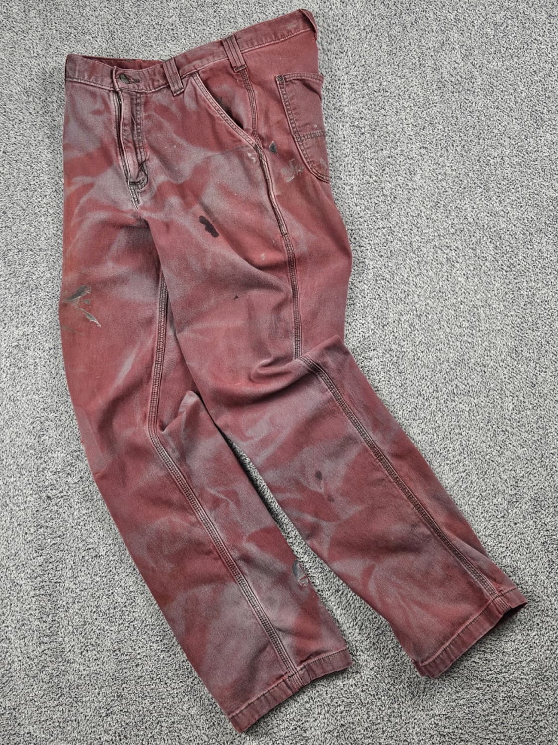 칼하트 카펜터 다잉 워시드 커스텀 워크팬츠 (32 X 32) / 9988 상품이미지2