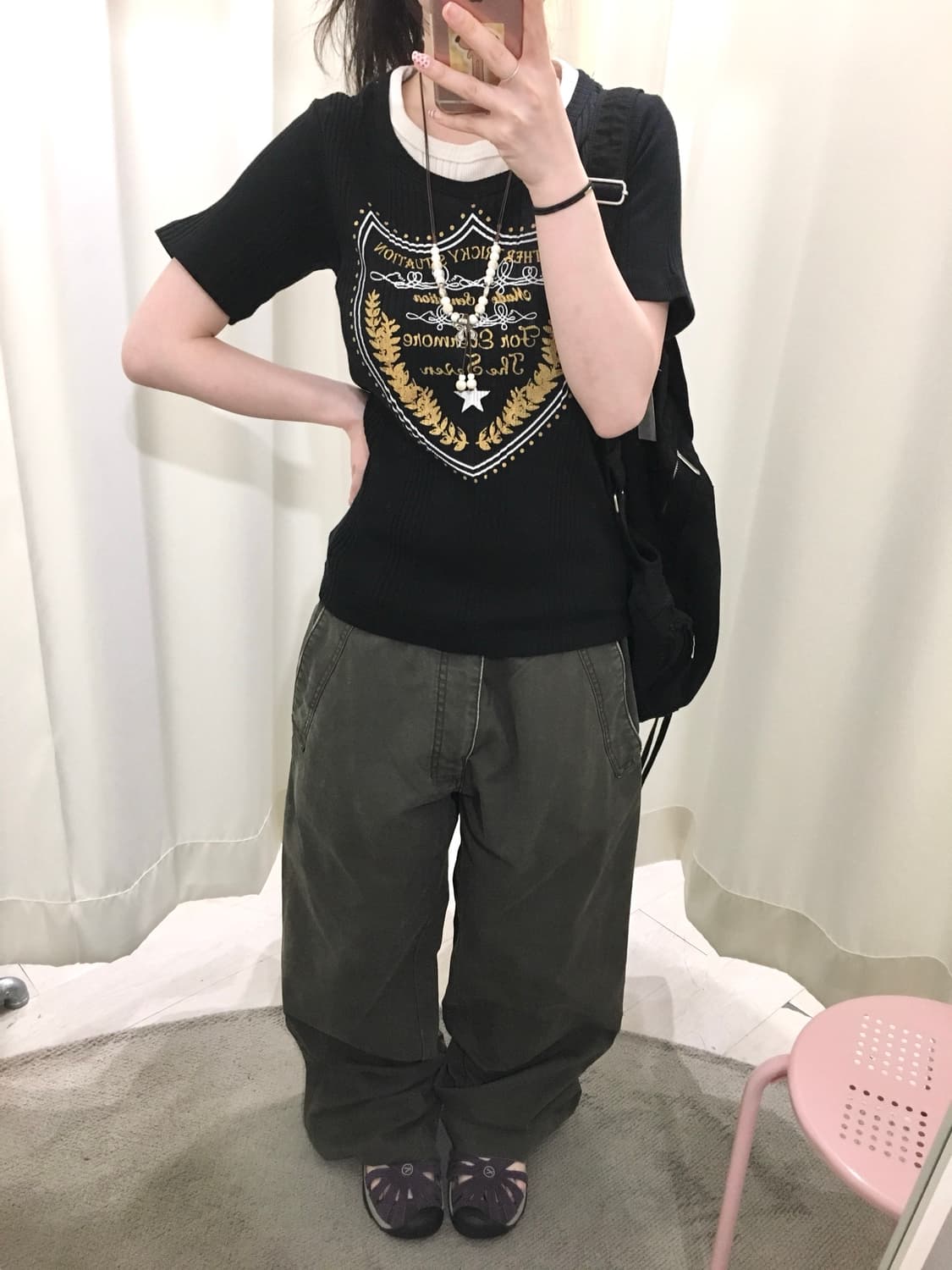 spinash y2k layered top 상품이미지2
