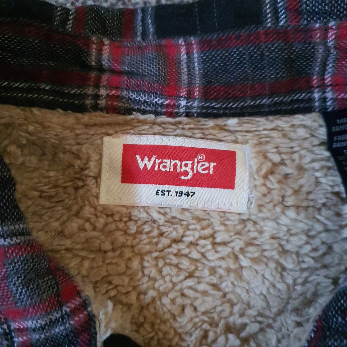 랭글러 쉐르파 안감 플란넬 셔츠 no.3 상품이미지4