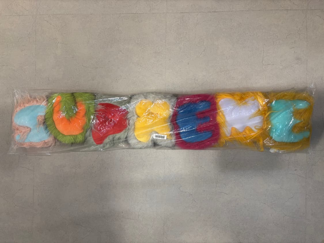 [OS] 슈프림 포우 퍼 필로우 멀티컬러 새제품 상품이미지2