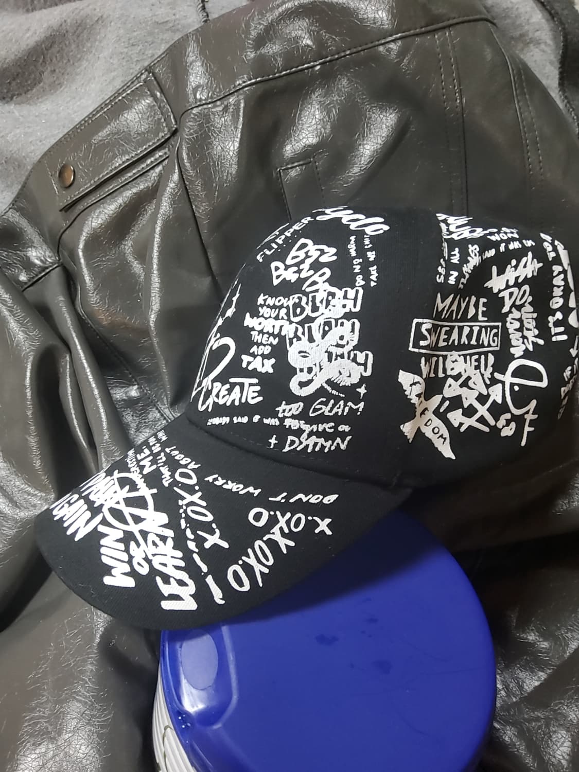 그래피티 모자 상품이미지3