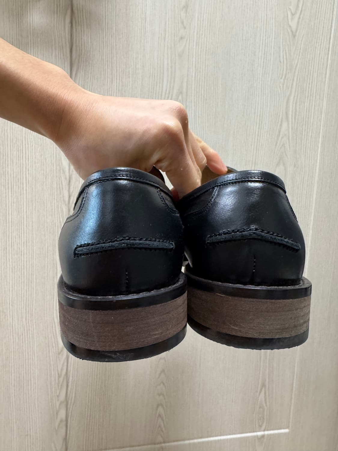 코엔크릿 남성 블랙 로퍼 265mm 상품이미지4