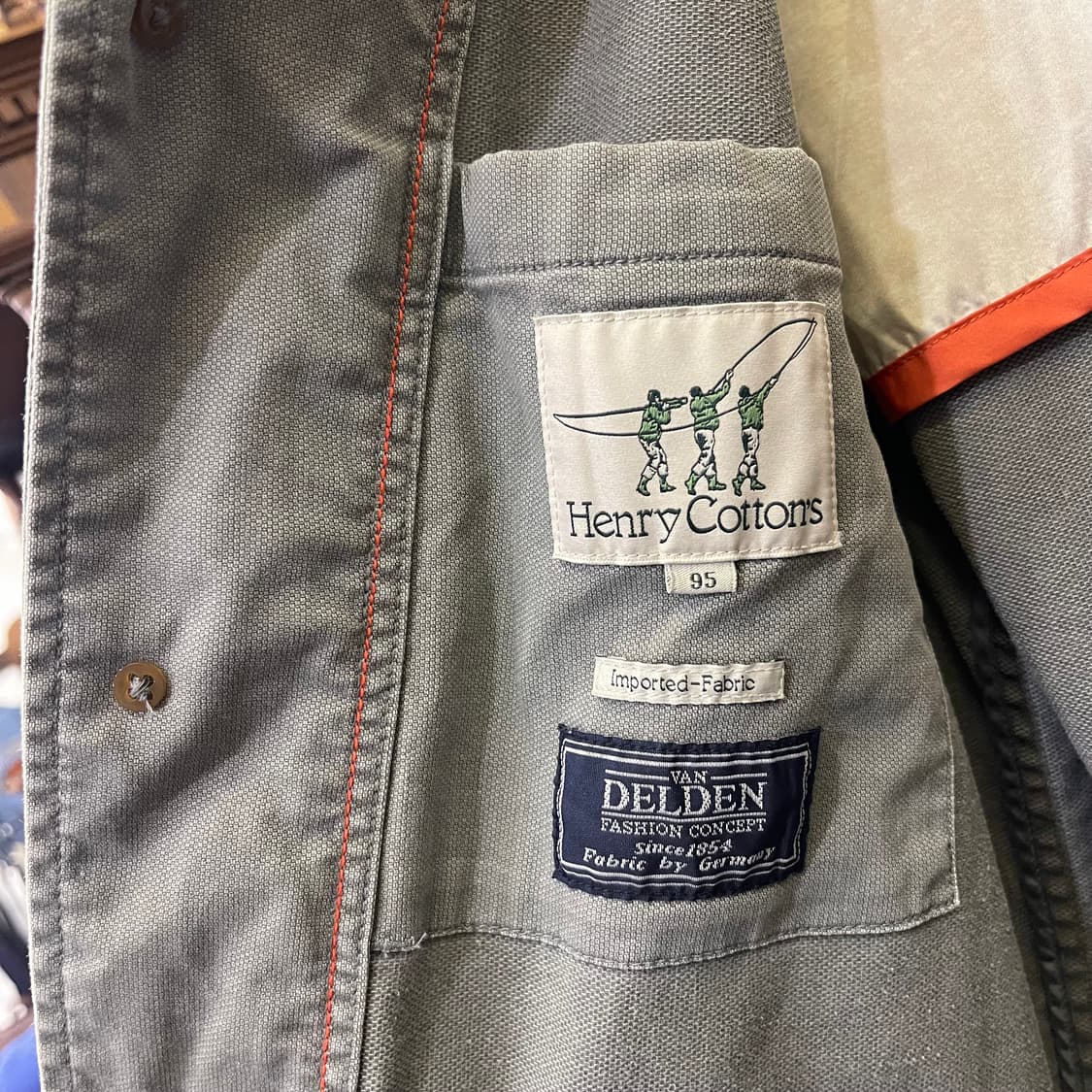 헨리코튼 가먼트다잉 워크 자켓 상품이미지7