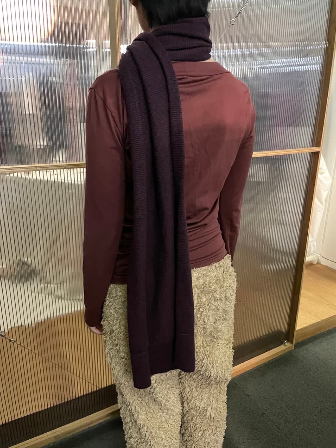 Hope 머플러 퍼플 상품이미지3