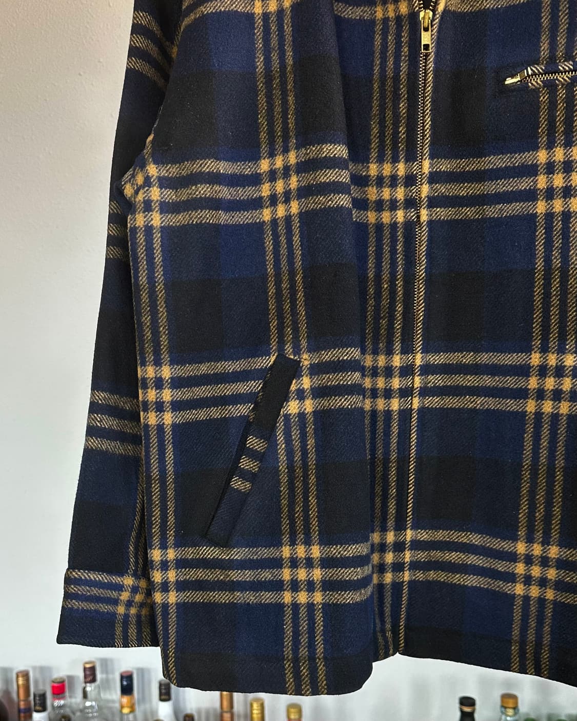 [M-L]오시코시 OSHKOSH 플레이드 울 모직 워크 자켓 상품이미지4